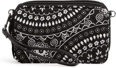 Vera Bradley Cotton All in One Crossbody Purse with RFID 